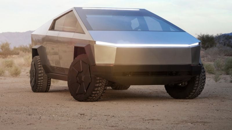 Tesla Cybertruck, courtesy of Tesla Inc.