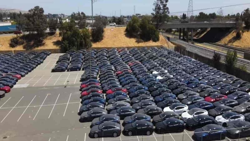 Tesla Deliveries