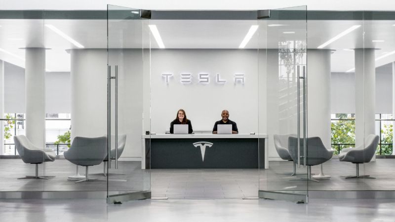 Tesla Service, image Courtesy of Tesla, Inc.