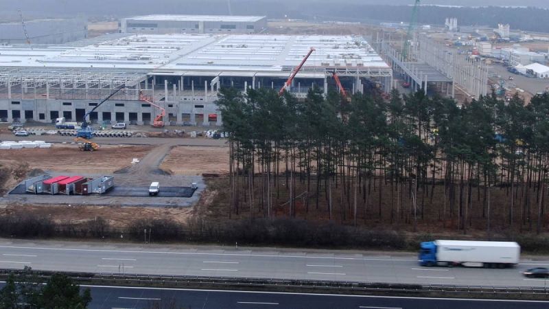 Tesla Giga Berlin Construction Update