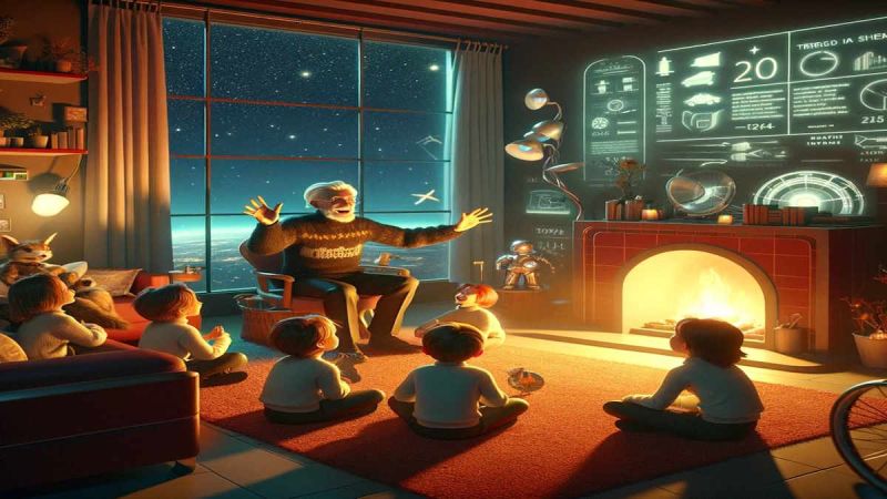 When Lightning Struck: A Future Grandfather's Tale of Tesla