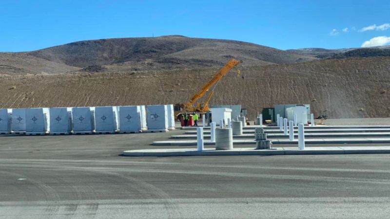 Tesla Megachargers for Semi