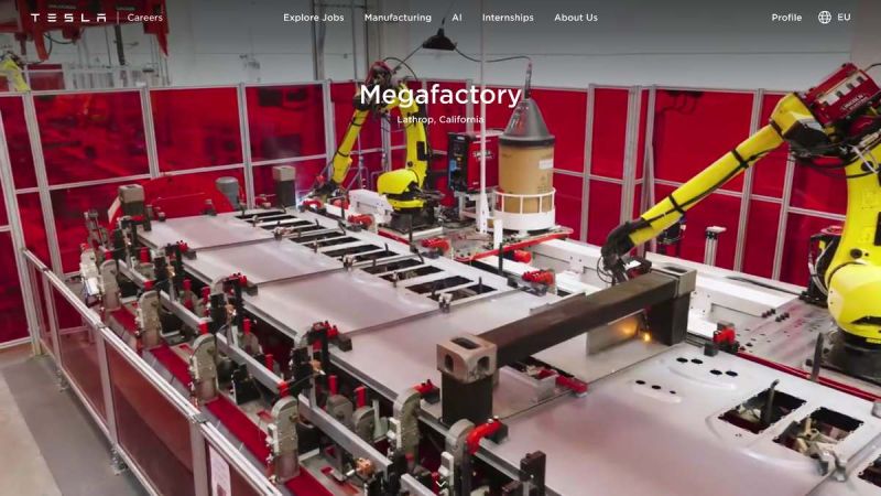 Tesla Megafactory