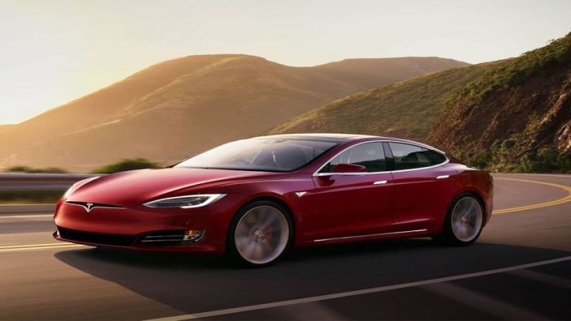 Tesla Model S Red Color