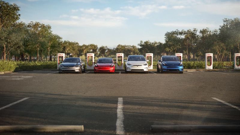 Tesla Model S, 3, X, & Y