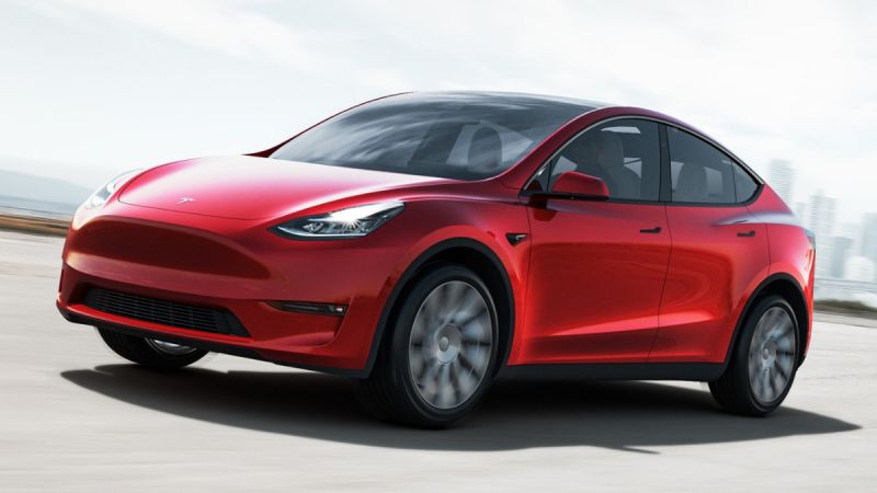 Tesla Model Y, Courtesy of Tesla Inc.