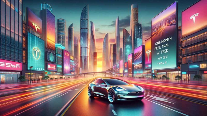 Here Comes The One Month Free Trial For FSD - Starting Now With All New Vehicle Purchases