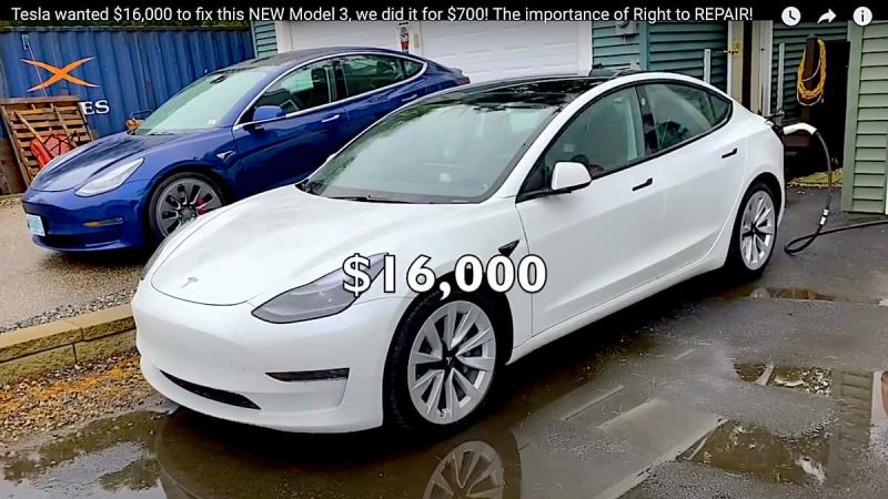 Non Tesla, Tesla repair shop saves Tesla owners big bucks for repairs