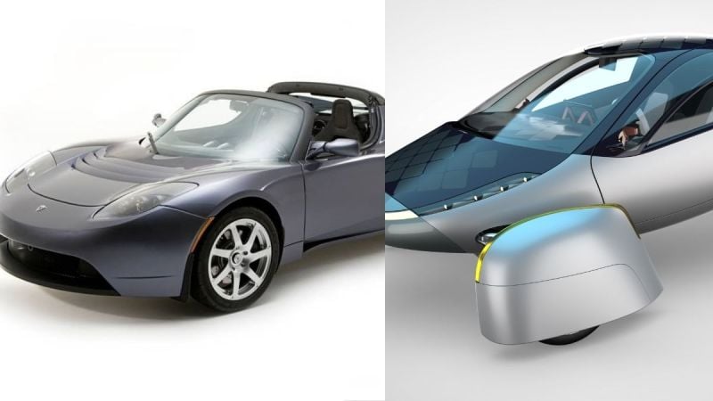 Tesla Roadster vs Aptera