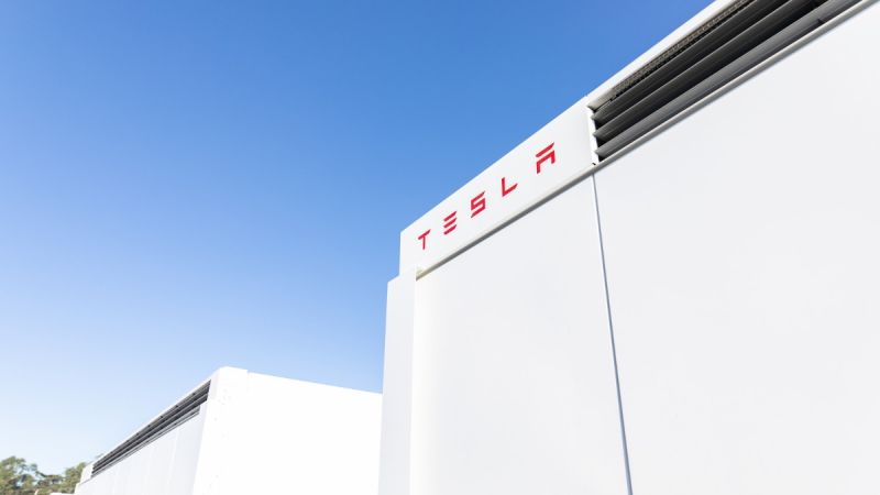 Tesla Battery, courtesy of Tesla Inc.