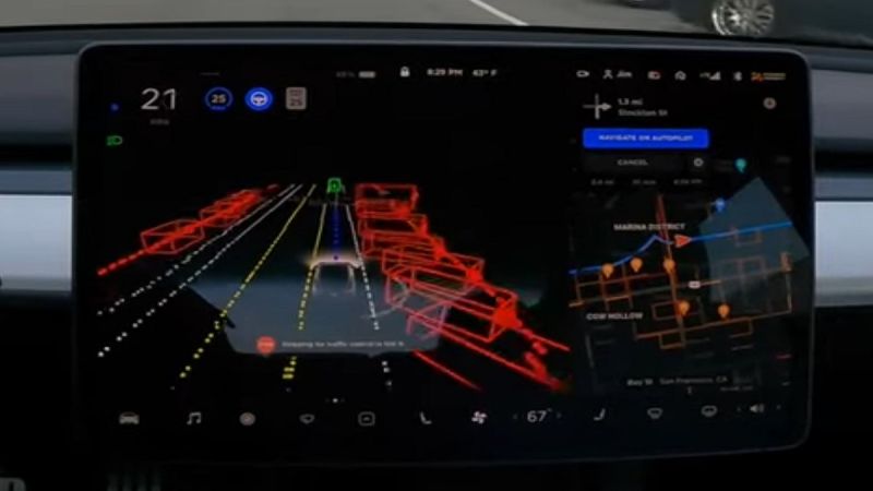 Tesla UI