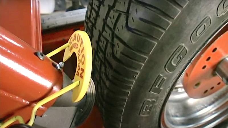 Tire truing is an old but still useful tire service.