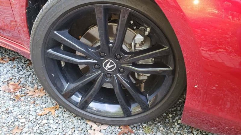 Acura TLX PMC tire image by John Goreham