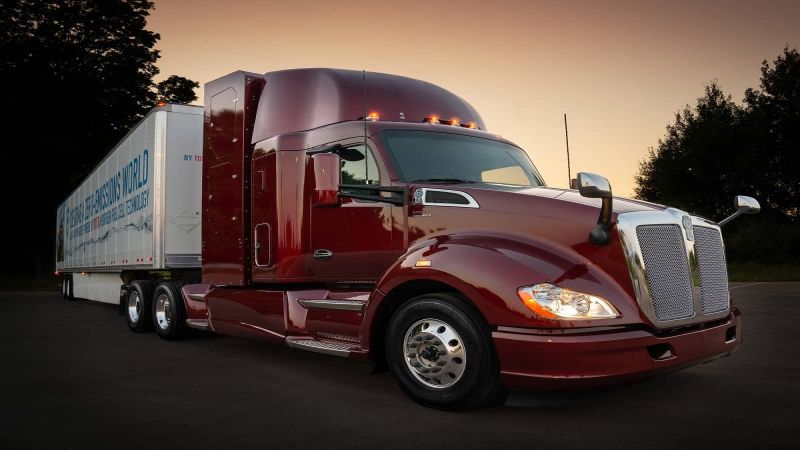 Toyota zero emissions semi.