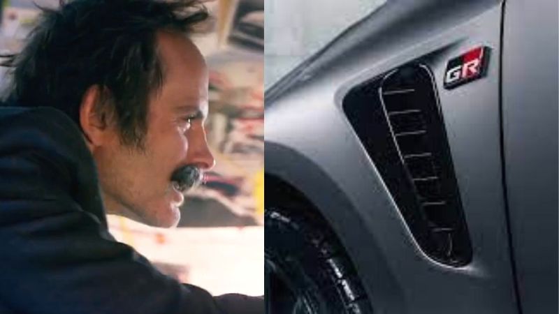 Toyota engineer looking at 2023 GR Corolla