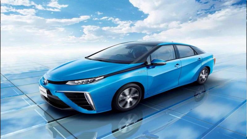 Blue Toyota Mirai 1200x900 size