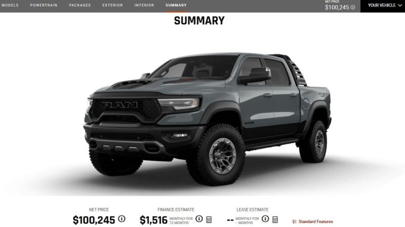 2021 Ram 1500 TRX Launch Edition