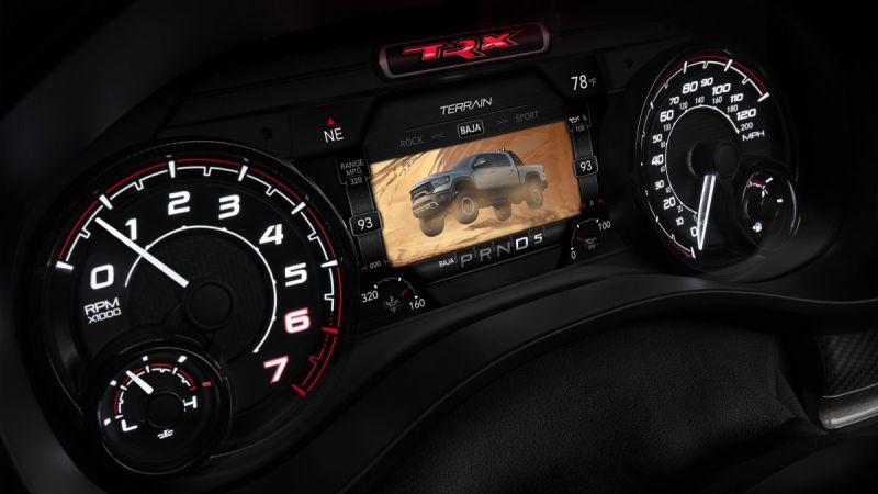 2021 Ram 1500 TRX Gauge Cluster