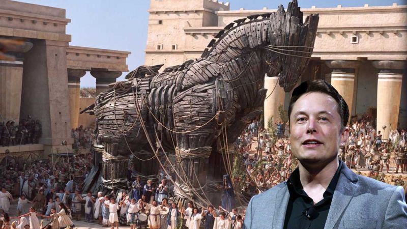 Elon Musk Trojan Horse