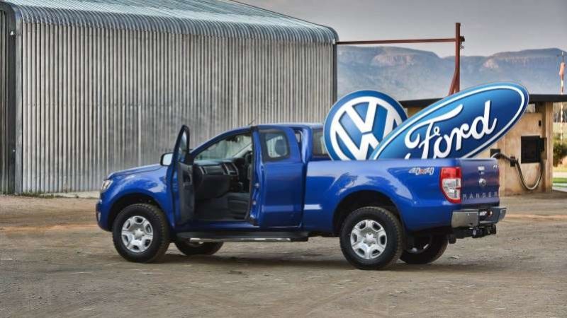 Ford and friends  pickup