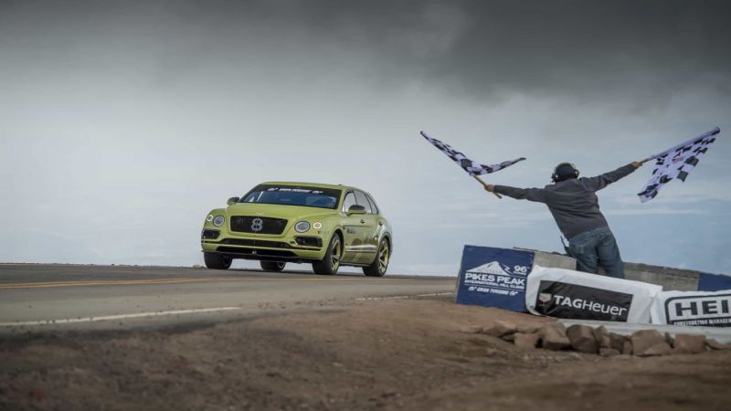 Bentey Bentayga Sets Mark