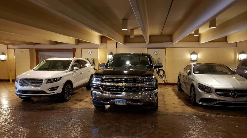John Goreham Photo of Gas-powered vehicles blocking spots