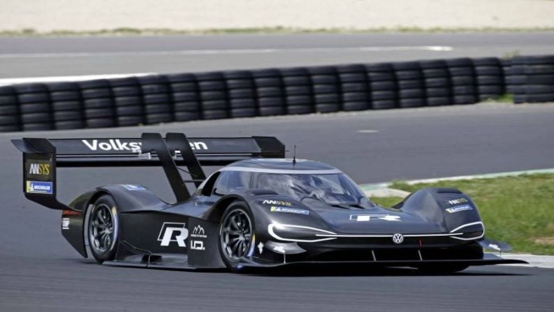 VW puts first laps on I.D. R, its Pikes Peak challenger