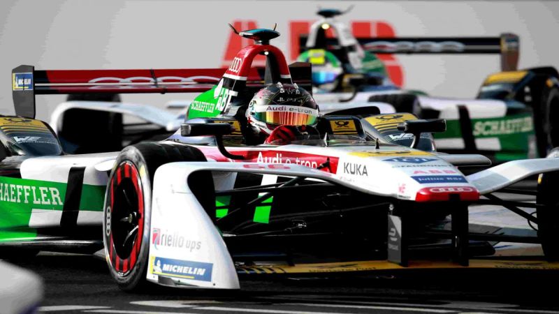 Formula E Traffic Jam