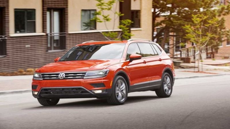 2018 stretched Tiguan