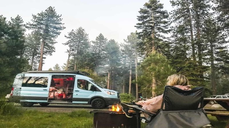 VanDOit converts Ford Transit Van to Adventure Van