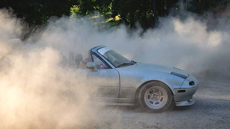White exhaust is a strong sign of blown head gasket problem.