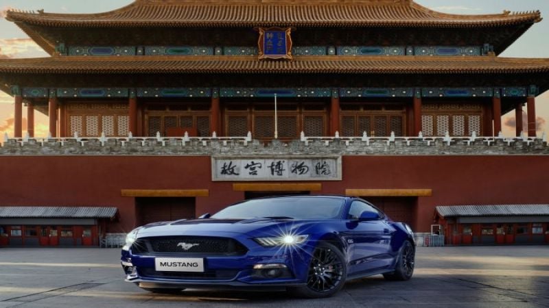2018 Mustang in China