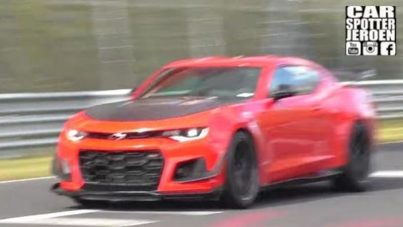 2018 Camaro ZL1 1LE at the Ring