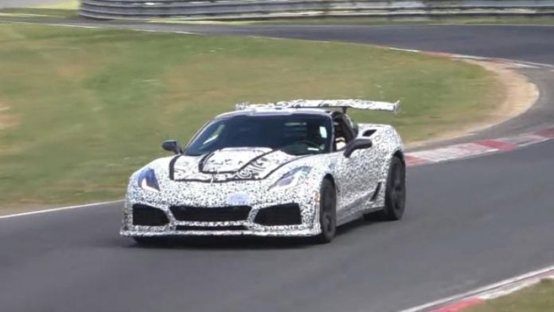 C7 Corvette ZR1 at the Nurburgring
