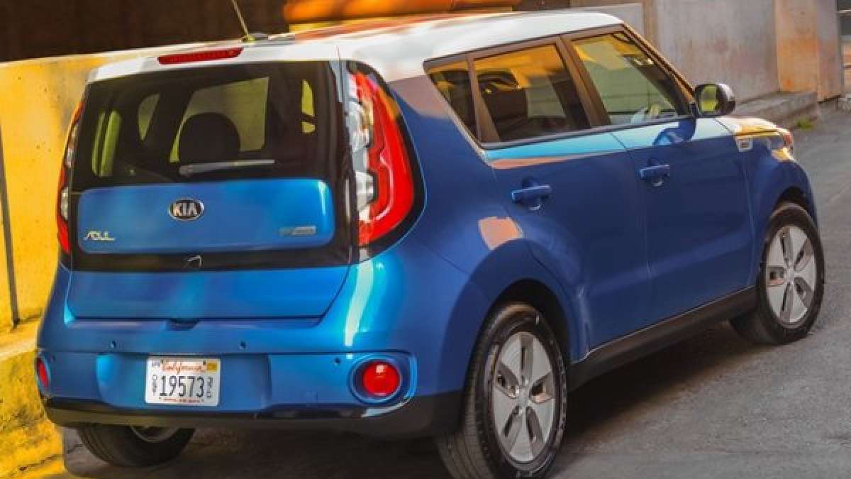 soul ev rear
