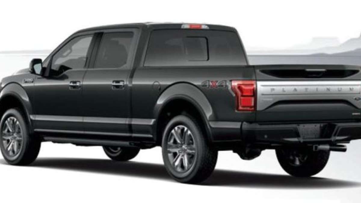f150 platinum rear