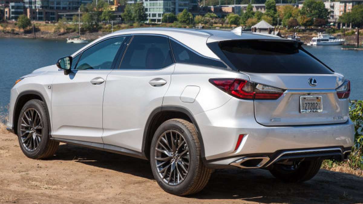 2016 rx350 f rear