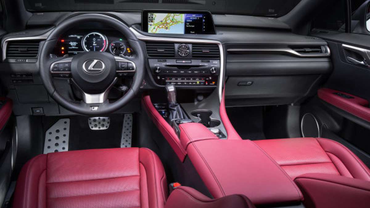16 rx350 f sport dash