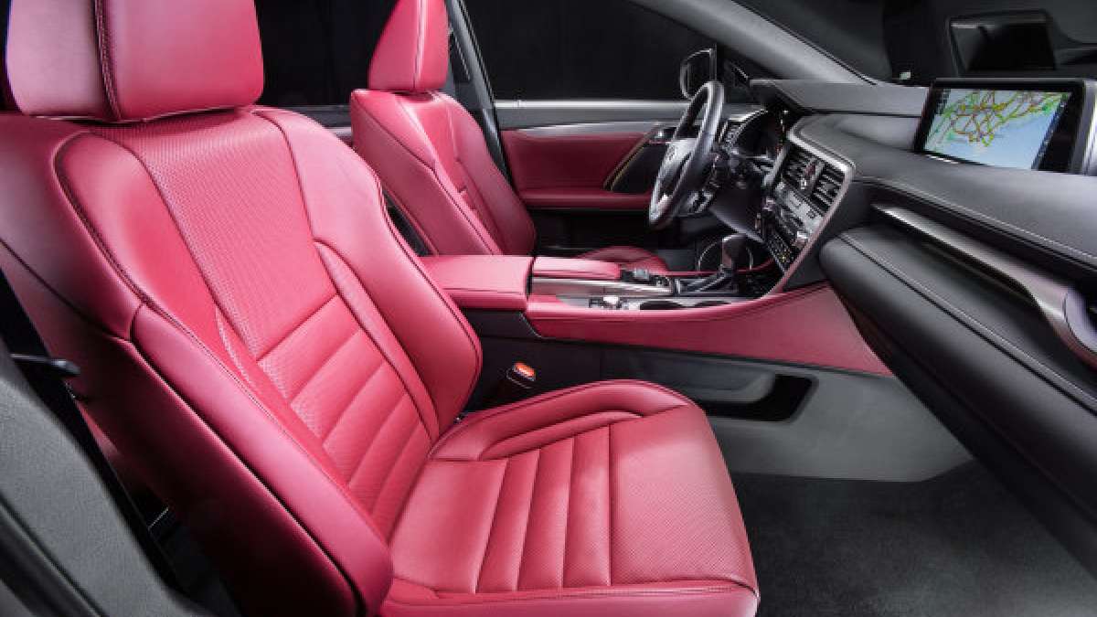 rioja red front seats