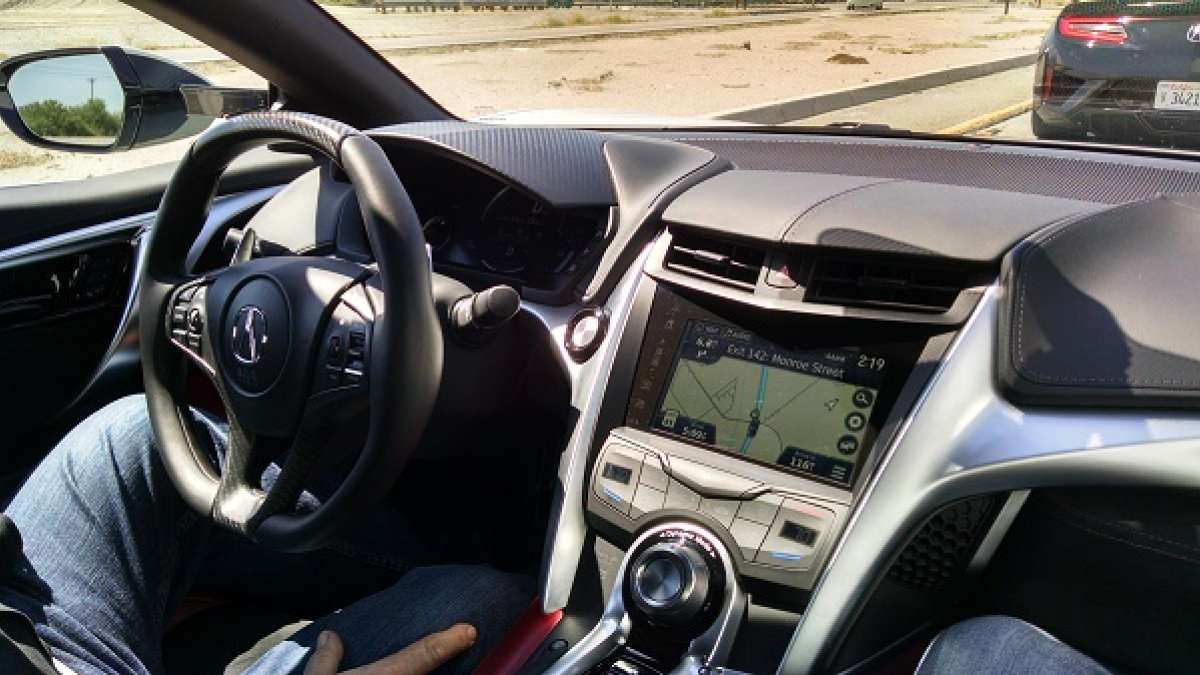 2017_Acura_NSX_Dash