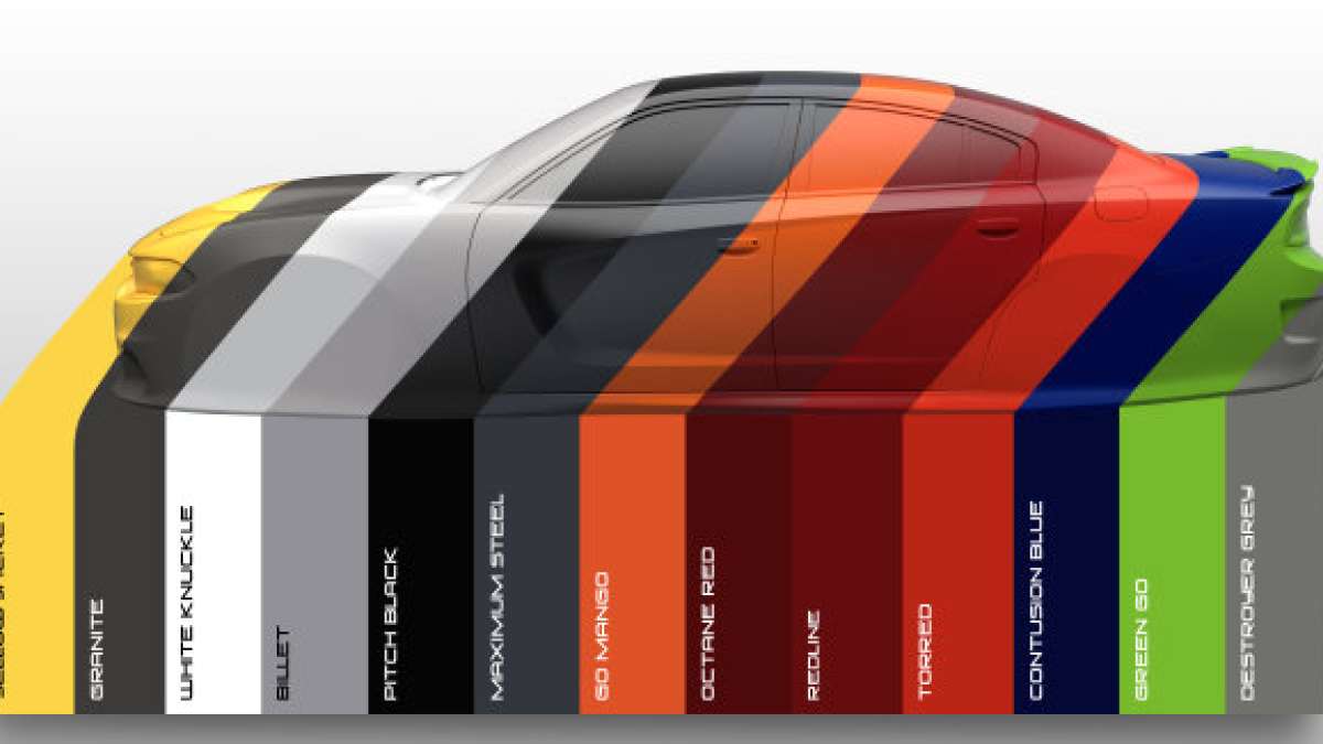 17 charger colors