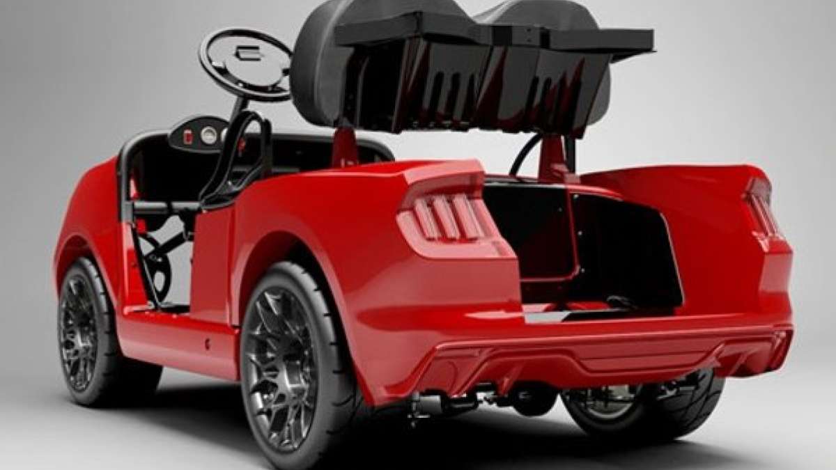 mustang cart rear 34