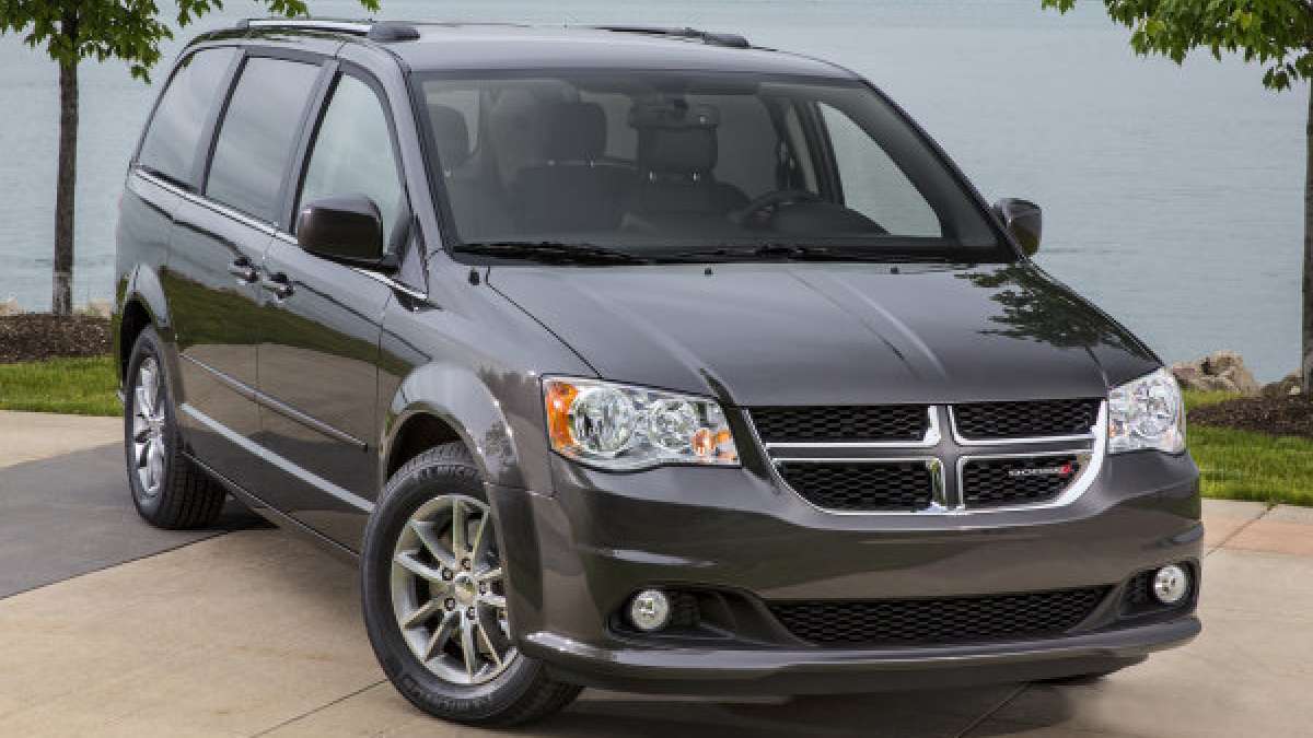 grand caravan front end