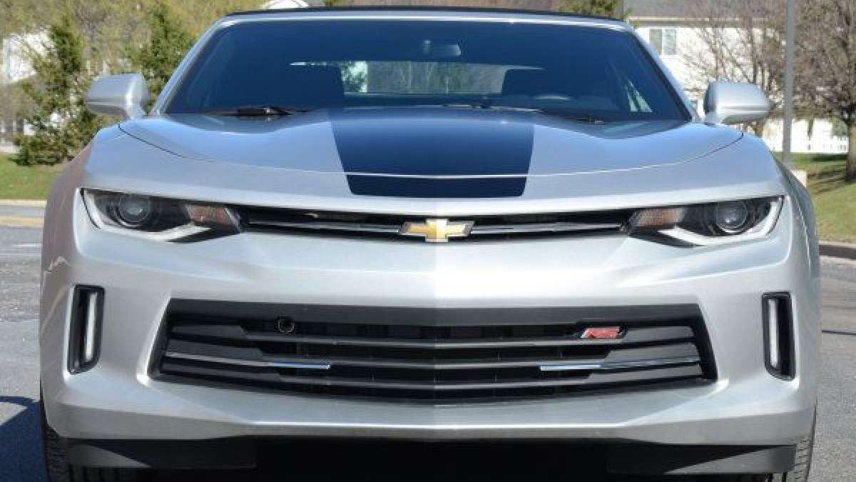 2016 camaro low front