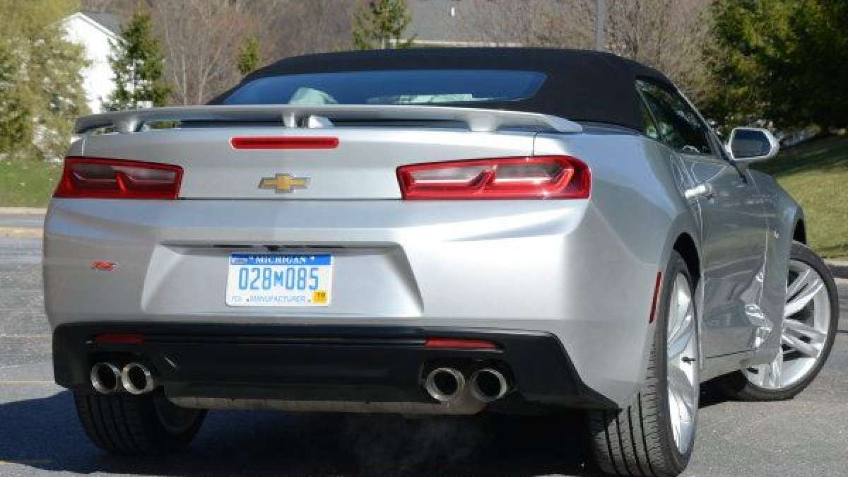 camaro rear top up