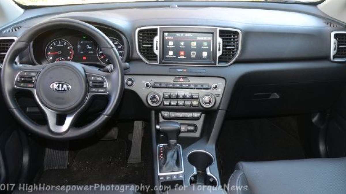 17 sportage ex dash