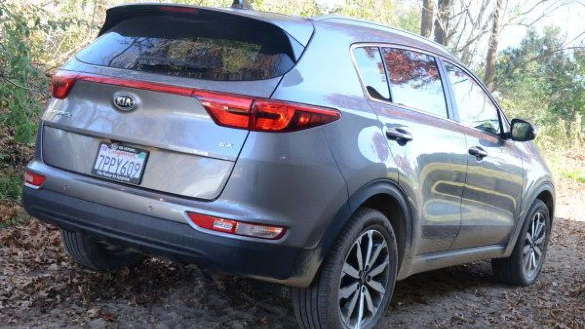 17 sportage rear dirt