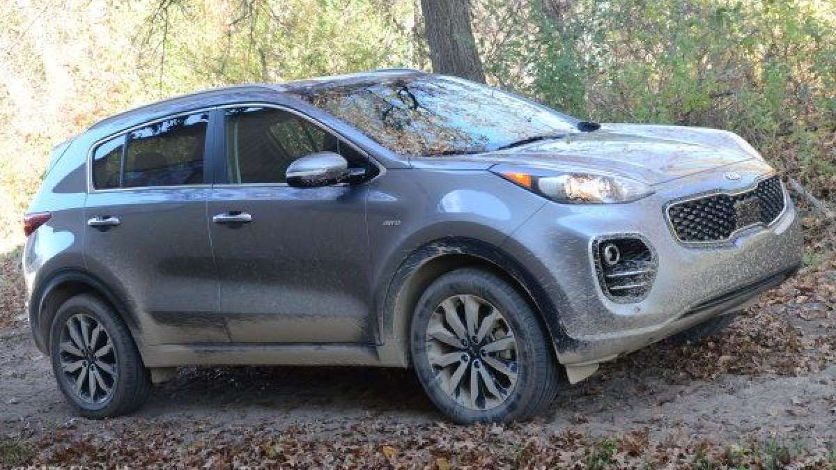 17 sportage fr dirt