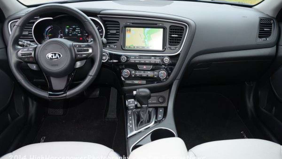 optima hybrid dash