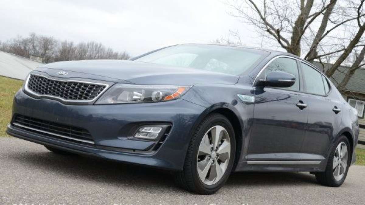 optima hybrid front road
